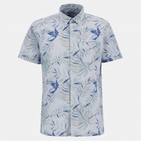 облекла,на,разпродажба,мъжки,ризи,barbour,men's,b.li,valleyfield,short,sleeve,patterned,shirt,bleached,blue