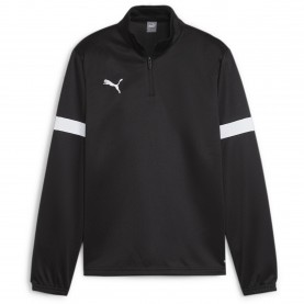 Детско горнище с цип Puma Individualrise 1/4 Zip Top Jr Drill Boys - Black/White детско,горнище,с,цип,футбол,puma,individualrise,1,4,zip,top,jr,drill,boys,black,white