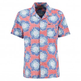 Риза с къс ръкав Barbour Mens Patterned Short Sleeve Shirt - Lava RE41 риза,с,къс,ръкав,barbour,men,s,patterned,short,sleeve,shirt,lava,re41