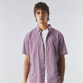 облекла,на,разпродажба,pretty,green,pg,check,ss,shirt,sn99,red
