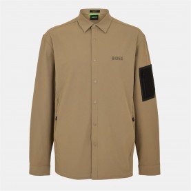 риза,мъжки,ризи,boss,lite,plain,shirt,light,green