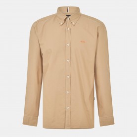Риза с дълъг ръкав Boss Mens Long Sleeve Shirt - Light Beige риза,с,дълъг,ръкав,мъжки,ризи,boss,men,s,long,sleeve,shirt,light,beige