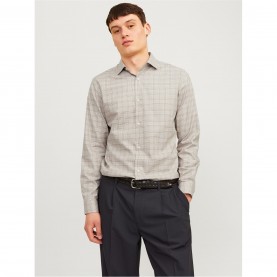 Jack and Jones Parker Shirt Sn99 - Greige облекла,на,разпродажба,jack,and,jones,parker,shirt,sn99,greige
