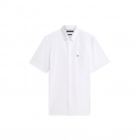 мъжки,ризи,tommy,hilfiger,seersucker,solid,ss,rf,shirt,white