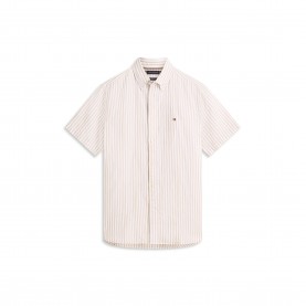 риза,с,къс,ръкав,мъжки,ризи,tommy,hilfiger,men,s,patterned,short,sleeve,shirt,sandalwood,strp