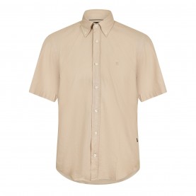риза,с,къс,ръкав,облекла,на,разпродажба,мъжки,ризи,boss,mens,boss,black,liam,short,sleeve,buttoned,shirt,beige,286
