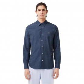облекла,на,разпродажба,мъжки,ризи,lacoste,lacoste,ch2573,shirt,sn99,navy,blue,flour