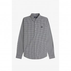 облекла,на,разпродажба,мъжки,ризи,fred,perry,fred,gingham,shirt,sn62,black,102