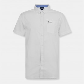 риза,облекла,на,разпродажба,bench,short,sleeve,plain,shirt,white