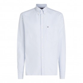 Риза с дълъг ръкав Tommy Hilfiger Mens Long Sleeve Oxford Shirt - Breezy Blue/Wht риза,с,дълъг,ръкав,мъжки,ризи,tommy,hilfiger,men,s,long,sleeve,oxford,shirt,breezy,blue,wht