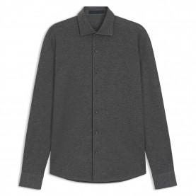 Риза с дълъг ръкав Boss Mens Rudy Double Breasted Lyocell Long Sleeve Slim Fit Shirt - Grey 030 риза,с,дълъг,ръкав,мъжки,ризи,boss,men,s,rudy,double,breasted,lyocell,long,sleeve,slim,fit,shirt,grey,030