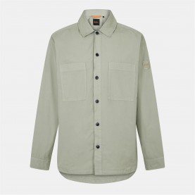 риза,с,дълъг,ръкав,мъжки,ризи,boss,men's,locky,m,long,sleeve,oxford,shirt,open,green
