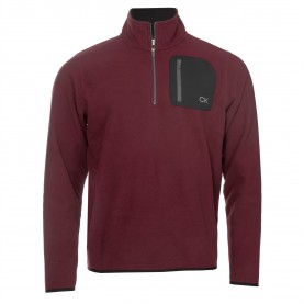 мъжки,пуловери,облекла,за,голф,calvin,klein,golf,planet,golf,fleece,mens,burgundy