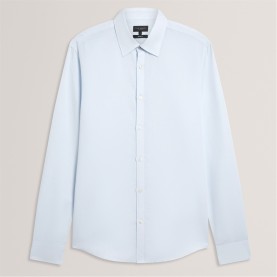 Ted Baker Ted Baker LS Reg Lin Shirt - Lt-Blue ted,baker,ted,baker,ls,reg,lin,shirt,lt,blue