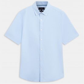 облекла,на,разпродажба,ted,baker,ted,baker,ss,reg,fit,oxford,shirt,lt,blue