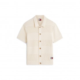 Риза с къс ръкав Tommy Jeans Men's Patterned Short Sleeve Shirt - Calico риза,с,къс,ръкав,мъжки,ризи,tommy,jeans,men's,patterned,short,sleeve,shirt,calico