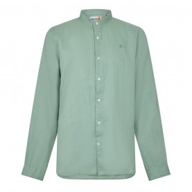 Timberland Timberland Mill Brook Linen Korean Collar Shir - Pro Green Bay облекла,на,разпродажба,мъжки,ризи,timberland,timberland,mill,brook,linen,korean,collar,shir,pro,green,bay