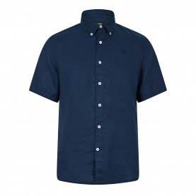 риза,с,къс,ръкав,облекла,на,разпродажба,мъжки,ризи,timberland,timberland,mill,brook,linen,short,sleeve,shirt,dark,sapphire