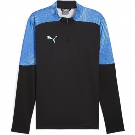 разпродажба,puma,облекла,с,футболна,тема,футболни,горнища,puma,final,quarter,zip,sn51,black,lime