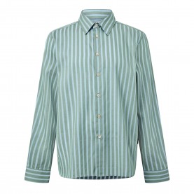 PS Paul Smith PS Stripe LS Shirt Sn64 - Green 34 ps,paul,smith,ps,stripe,ls,shirt,sn64,green,34