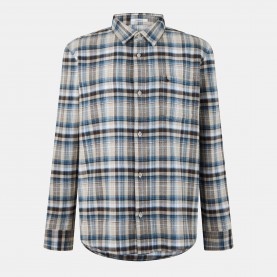 jack,wills,men,s,jw,check,long,sleeve,patterned,shirt,chocolate
