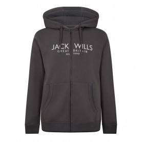 суичър,облекла,на,разпродажба,мъжки,горнища,с,качулка,jack,wills,graphic,zip,hoodie,slate