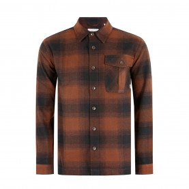 облекла,на,разпродажба,разпродажба,firetrap,firetrap,check,shirt,mens,tan,check