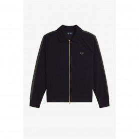 горнище,облекла,на,разпродажба,дамски,екипи,мъжки,ежедневни,облекла,мъжки,горнища,с,качулка,мъжки,екипи,fred,perry,men's,side,tape,zip,through,ribbed,track