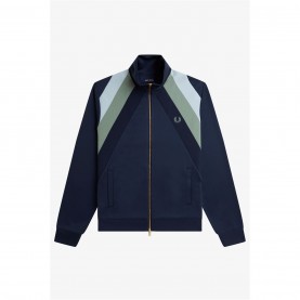 горнище,облекла,на,разпродажба,дамски,екипи,мъжки,ежедневни,облекла,мъжки,горнища,с,качулка,мъжки,екипи,fred,perry,men's,panel,tracksuit,top,dk,airforce,73