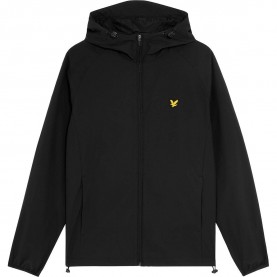 горнище,lyle,and,scott,men,s,woven,zip,through,tracksuit,top,jet,black,z865
