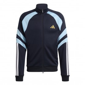 adidas Mens Hot Tracksuit Top - Blue adidas,men,s,hot,tracksuit,top,blue