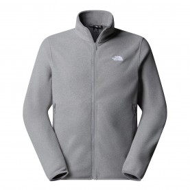 The North Face 100 Glacier Full-Zip Fleece Mens - TNF Med Grey туристическо,облекло,мъжко,туристическо,облекло,мъжки,туристически,полари,мъжки,полари,the,north,face,100,glacier,full,zip,fleece,mens,tnf,med,grey