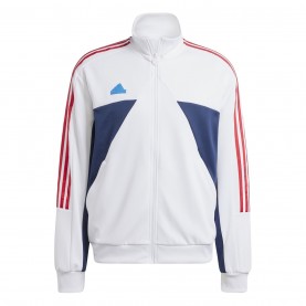 Мъжко горнище Adidas M Tiro Ntpk Tt Tracksuit Top Mens - White мъжко,горнище,облекла,на,разпродажба,разпродажба,adidas,adidas,m,tiro,ntpk,tt,tracksuit,top,mens,white