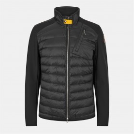 яке,мъжки,якета,parajumpers,men's,jayden,duck,down,funnel,neck,short,puffer,jacket,black,541