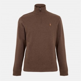 поларена,блуза,облекла,на,разпродажба,мъжки,ежедневни,облекла,мъжки,горнища,с,качулка,polo,ralph,lauren,estate,fleece,quarter,zip,sweater,nutmeg,brown