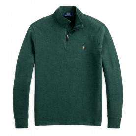 Поларена блуза Polo Ralph Lauren Estate Fleece Quarter Zip Sweater - Scotch Pine поларена,блуза,мъжки,горнища,с,качулка,polo,ralph,lauren,estate,fleece,quarter,zip,sweater,scotch,pine