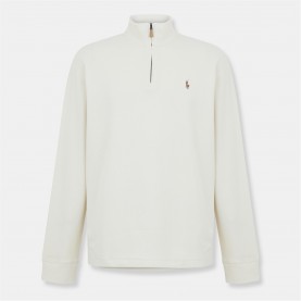 поларена,блуза,облекла,на,разпродажба,мъжки,ежедневни,облекла,мъжки,горнища,с,качулка,polo,ralph,lauren,estate,fleece,quarter,zip,sweater,parchment,cream