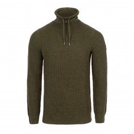 пуловер,мъжки,пуловери,firetrap,firetrap,cowl,neck,men's,jumper,khaki