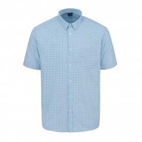 мъжки,летен,каталог,fabric,short,sleeve,poplin,shirt,light,blue,geo