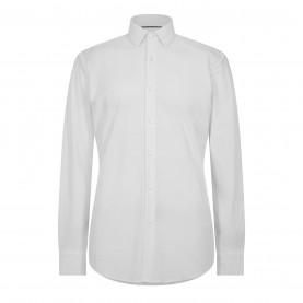 Boss P-Hank Poplin Shirt - White облекла,на,разпродажба,мъжки,ризи,boss,p,hank,poplin,shirt,white