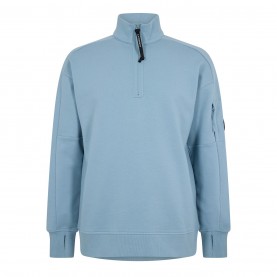поларена,блуза,мъжки,ежедневни,облекла,мъжки,горнища,с,качулка,cp,company,men's,lens,quarter,zip,fleece,top,silver,blue,809