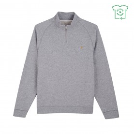 пуловер,зимни,аксесоари,farah,jim,zip,jumper,light,grey,marl