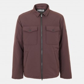 Риза с дълъг ръкав Barbour International Mens Distill Quilted Long Sleeve Overshirt - Java Red RE92 риза,с,дълъг,ръкав,мъжки,якета,barbour,international,men,s,distill,quilted,long,sleeve,overshirt,java,red,re92