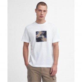 тениска,мъжки,тениски,barbour,international,block,t,shirt,white,wh11
