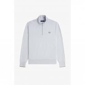 Горнище с цип Fred Perry FredPerry Half Zip Top - Dusky Blue 80B горнище,с,цип,мъжки,горнища,с,качулка,fred,perry,fredperry,half,zip,top,dusky,blue,80b