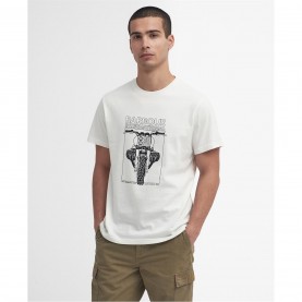 тениска,мъжки,тениски,barbour,international,raceway,graphic,t,shirt,wspr,white,wh32