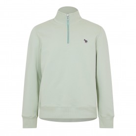 Блуза PS Paul Smith Half Zip Sweatshirt - Green 30 блуза,мъжки,горнища,с,качулка,ps,paul,smith,half,zip,sweatshirt,green,30