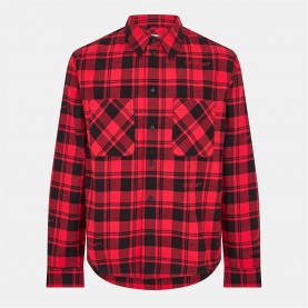 облекла,на,разпродажба,мъжки,ризи,off,white,check,shirt,red,black