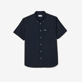 мъжка,риза,с,къс,ръкав,мъжки,ризи,lacoste,short,sleeve,oxford,shirt,mens,navy,f2w