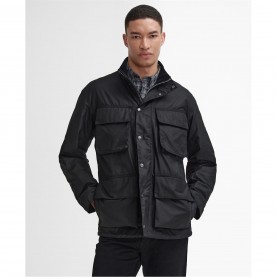 яке,мъжки,якета,barbour,international,brunton,waxed,jacket,black,bk71